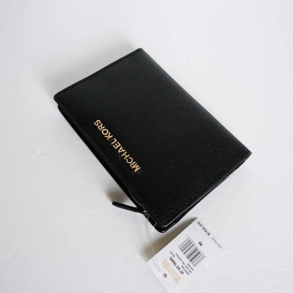 Michael Kors MD CardCase Carryall Wallet Black